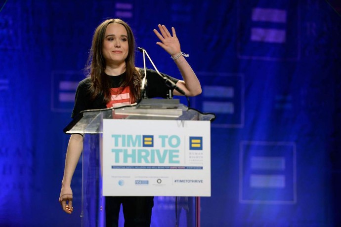 Ellen Page is gay