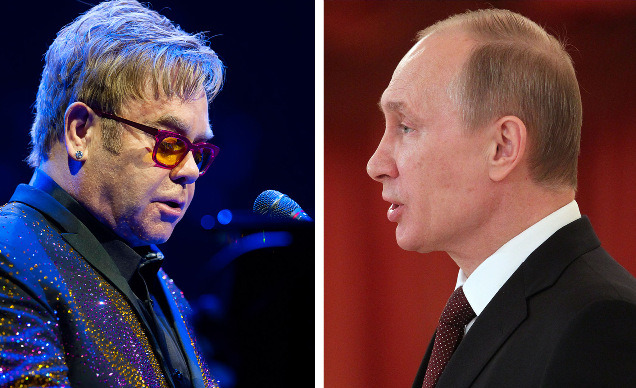 Elton John attacks Putin