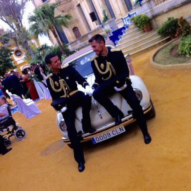 Spanish gay cops got married