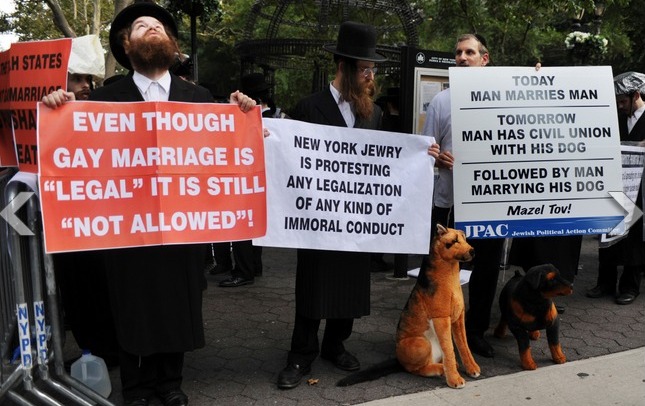 jews against gays