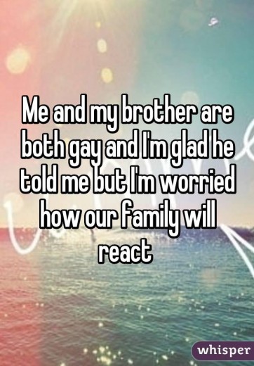 gay sibling