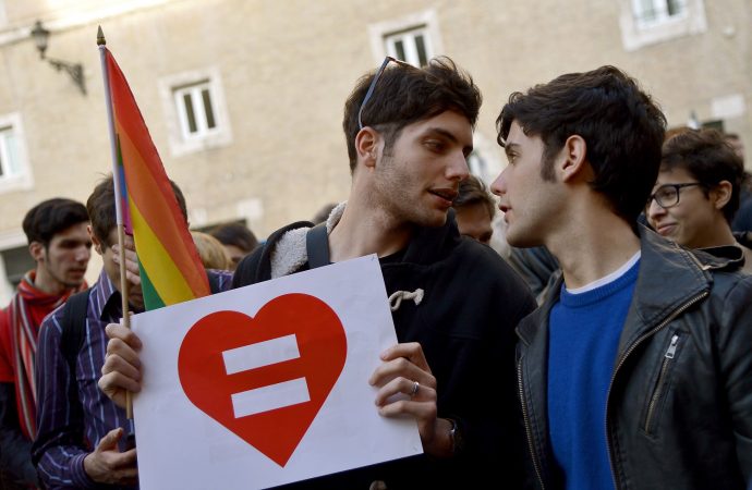 ITALY-GAY-RIGHTS
