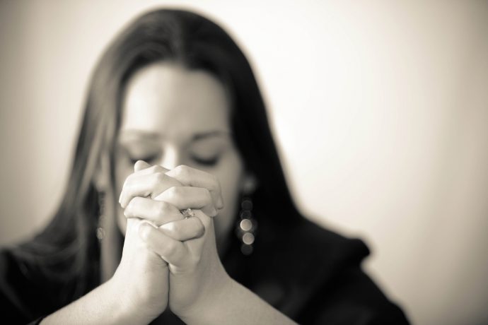 Praying-woman