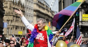 Ian Mckellen takes Manchester Pride LGBT