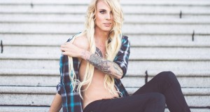 Trans woman posts topless pictures