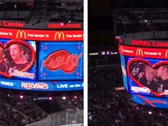 First Gay Kiss on Kiss Cam
