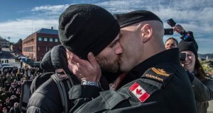 gay navy kiss