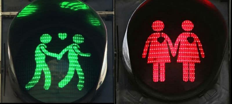 Another European City Gets Lgbt Traffic Lights Meaws