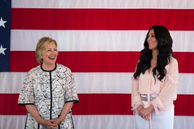 cher and clinton