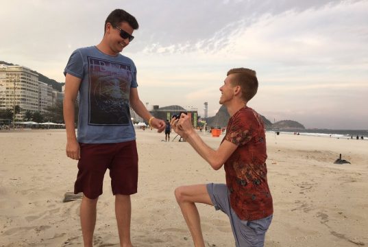 Gay British Olympian Tom Bosworth Proposes to Boyfriend at Rio Games