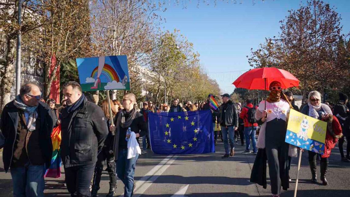 LGBT activists march for equal rights in Montenegro | Meaws - Gay Site ...
