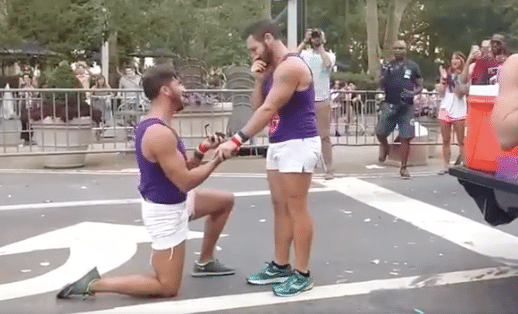 This Sweet Proposal Will Jolt You Into The Pride Spirit Meaws Gay Site Providing Cool Gay