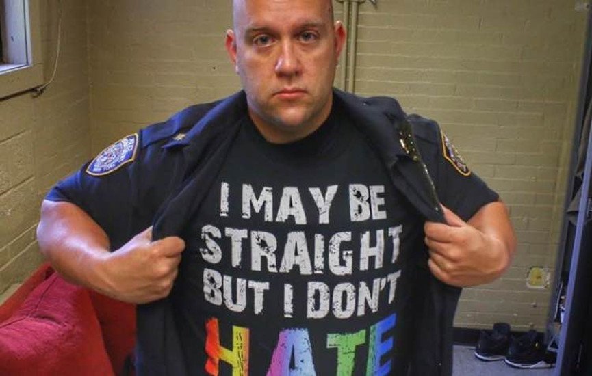 cop york Gay new