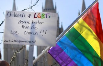 Mormons Protests Church