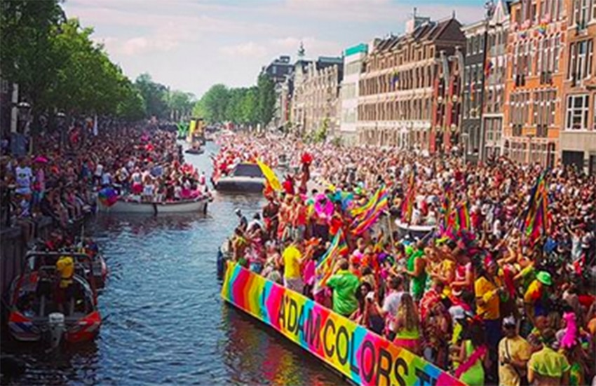 Take a look at the 25 best pictures from Amsterdam Pride, the only