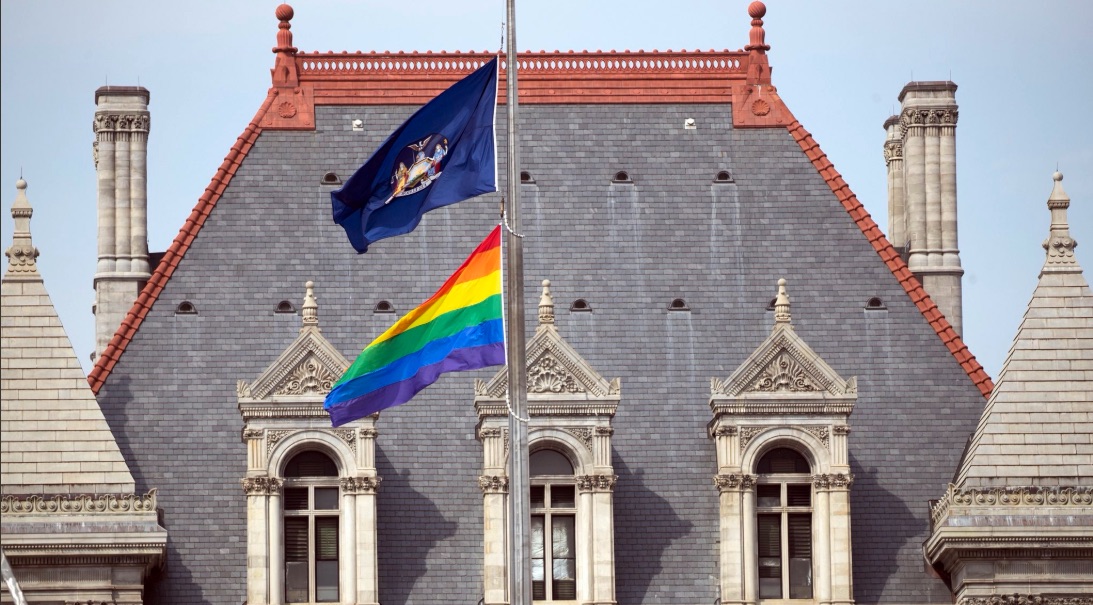 Pride flag flies over New York State Capitol for the first time ever ...