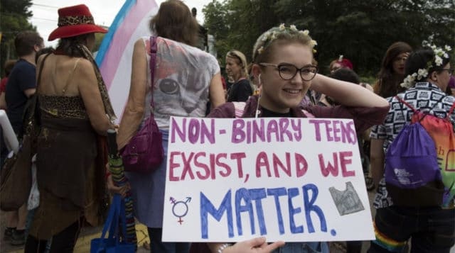 non-binary teens