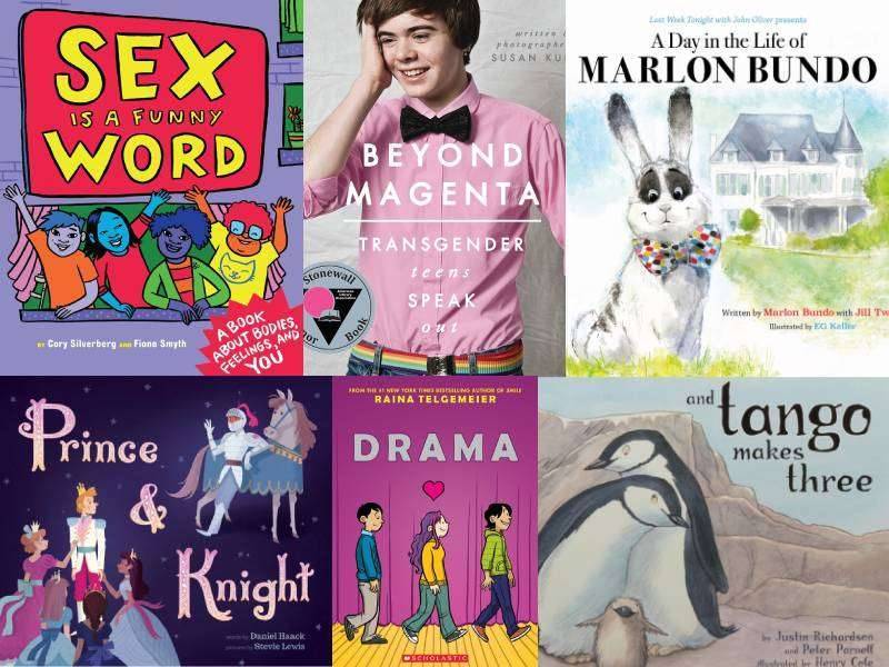 8 Of The 10 Most Banned And ‘challenged Books In The Us Are Lgbt 