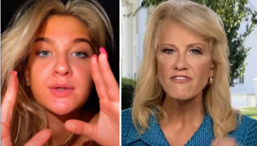 Kellyanne Conway’s Teen Daughter Says She’s ‘Officially Pushing For ...