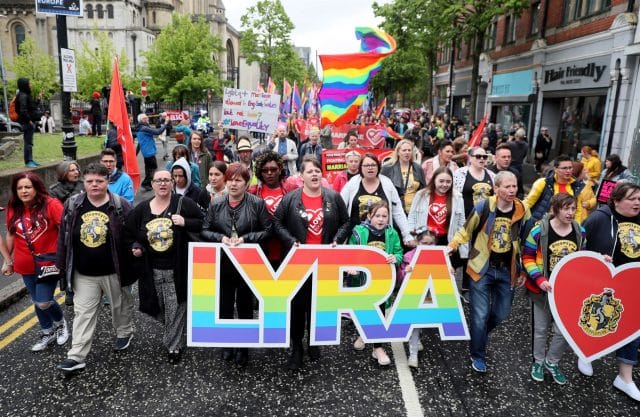 Thousands Rally In Northern Ireland In Support Of Gay Marriage Meaws