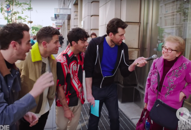 Billy Eichner and the Jonas Brothers