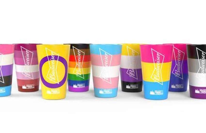 Budweiser launches Pride cups in EVERY color of the LGBTI rainbow