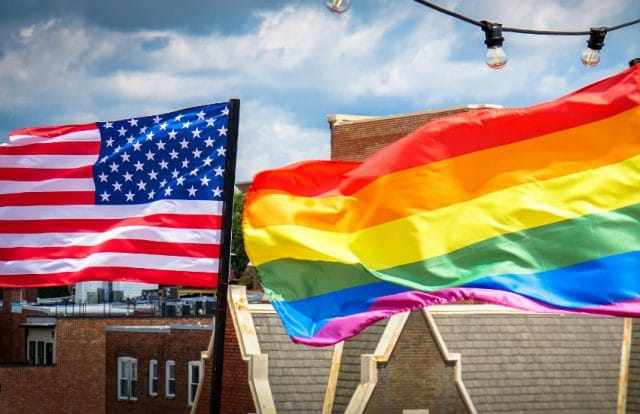 did obama have the gay pride flag flown at us embassies