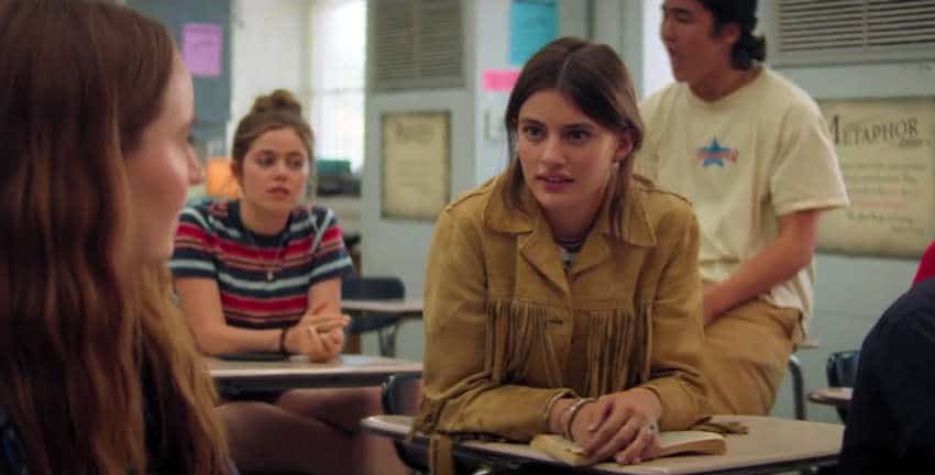 Diana Silvers as Hope in Booksmart.