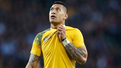 Israel Folau has met with Rugby Australia boss Raelene Castle. Picture: Supplied.