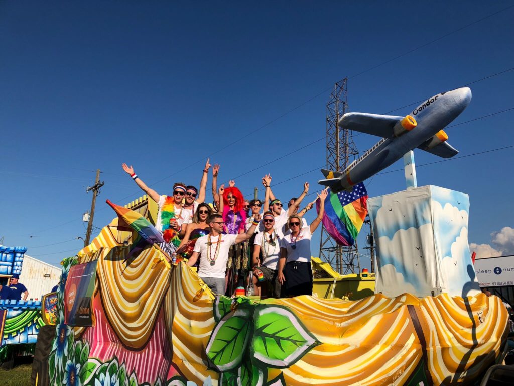Condor Airlines Gay Pride Float